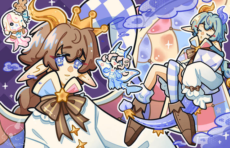 full art page landscape